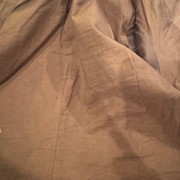 Michael Kors Women's Brown Leather Hooded Moto Jacket Size M - Picture 10 of 16